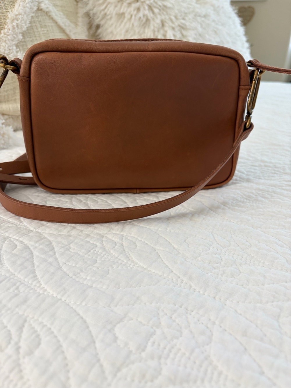Madewell Brown Carabiner Crossbody Bag